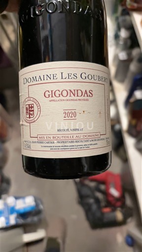 Vallée du Rhône Gigondas Domaine Les Goubert 2020