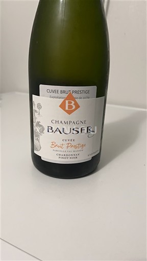 Champaña Champán Champagne Bauser Brut Prestige 2020