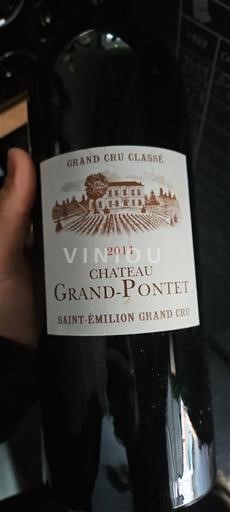 Bordeaux Saint-Émilion Grand Cru Château Grand-Pontet 2011