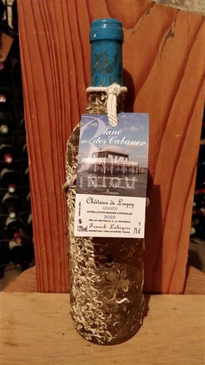Bordeaux Graves Château Lugey Blanc des Cabannes (élevé en immersion dans le bassin d'Arcachon) 2020
