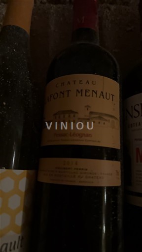 Bordeaux Pessac-Léognan Château Lafont Menaut 2014