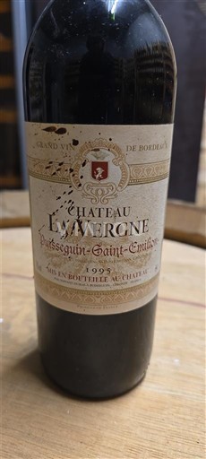 Bordeaux Puisseguin-saint-émilion Château L'Avergne 1995