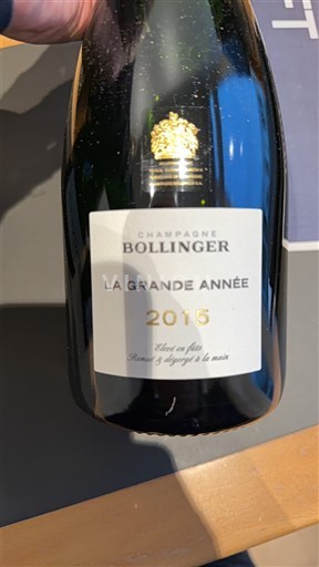 Champagne Bollinger La Grande Année 2015