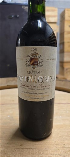 Bordeaux Lalande-de-Pomerol Château Grâves de Marcheseau 2001