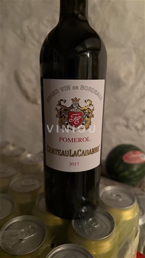 Bordeaux Pomerol Château La Cabanne 2017