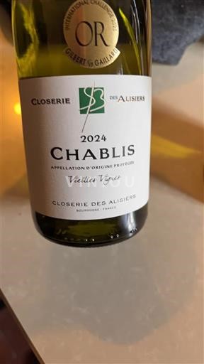 Бургундія Chablis Closerie des Alisiers Vieilles Vignes 2024