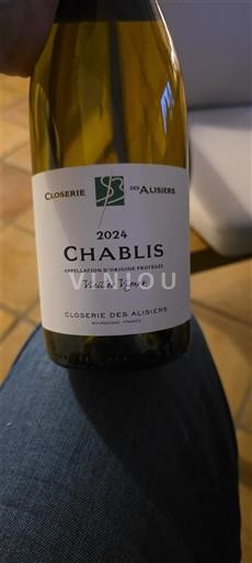 Bourgogne Chablis Closerie des Alisiers Vieilles Vignes 2024