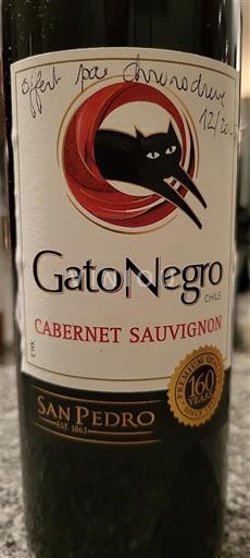 Valle del Maipo Maipo Central San Pedro GatoNegro Cabernet Sauvignon 2024