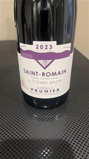Burgundsko Saint-Romain Domaine Prunier La Combe Bazin 2023
