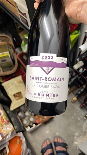 Burgund Saint-Romain Domaine Prunier La Combe Bazin 2023