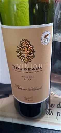 Bordeaux Château Thibault SYA 2023