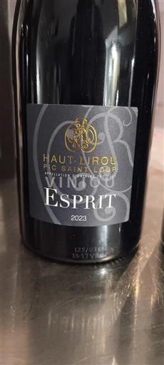 Languedoc Pic-saint-loup Haut-Lirou Esprit 2023