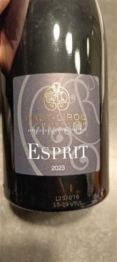 Languedoc Pic Saint-Loup Haut-Lirou Esprit 2023
