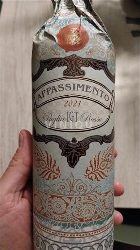 Apulie Nespecifikováno Appassimento 2021