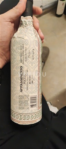 Apulie Nespecifikováno Appassimento 2021