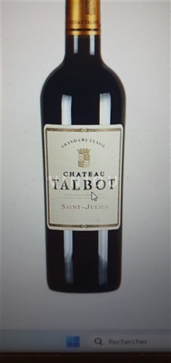 Bordeaux Saint-Julien Grand Cru Château Talbot 1996
