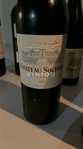 Bordeaux Pessac-Léognan Château Soubian 2019