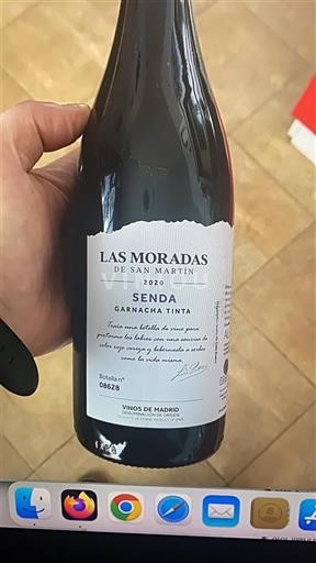 Madrid Rượu vang Madrid Las Moradas de San Martín Senda 2020