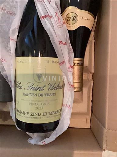 Alzacija Ni doloceno Grand Cru Domaine Zind-Humbrecht Clos Saint Urbain 2023