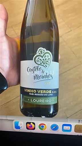 Portugalsko Vinho verde Castelo de Moinhos Loureiro 2021