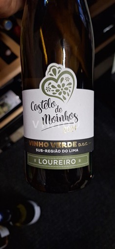 Portugalska Vinho verde Castelo de Moinhos Loureiro 2021