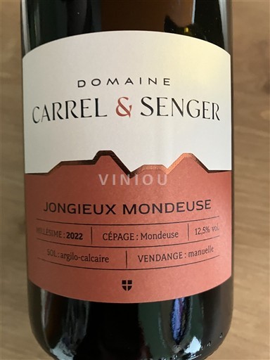 Savoie and Bugey Jongieux Domaine Carrel & Senger 2022