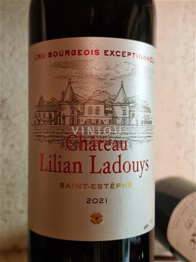 Burdeos Saint-Estèphe Cru Bourgeois Exceptionnel Château Lilian Ladouys 2021