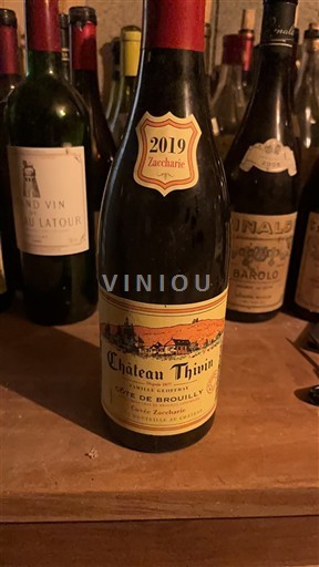 Beaujolais Côte de Brouilly Château Thivin Zacharie 2019