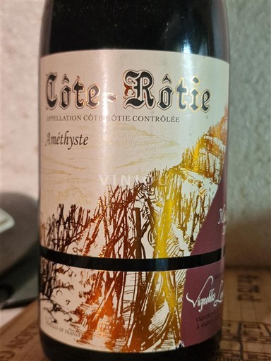 Rhônen laakso Côte-rôtie Vignobles Levet Améthyste 2019