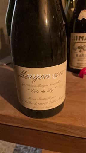 Beaujolais Morgon Jean Foillard Côte du Py 2016