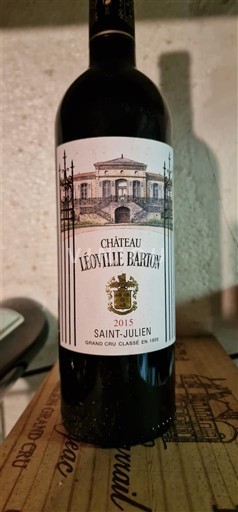 Bordeaux Saint-Julien Grand Cru Château Léoville Barton 2015