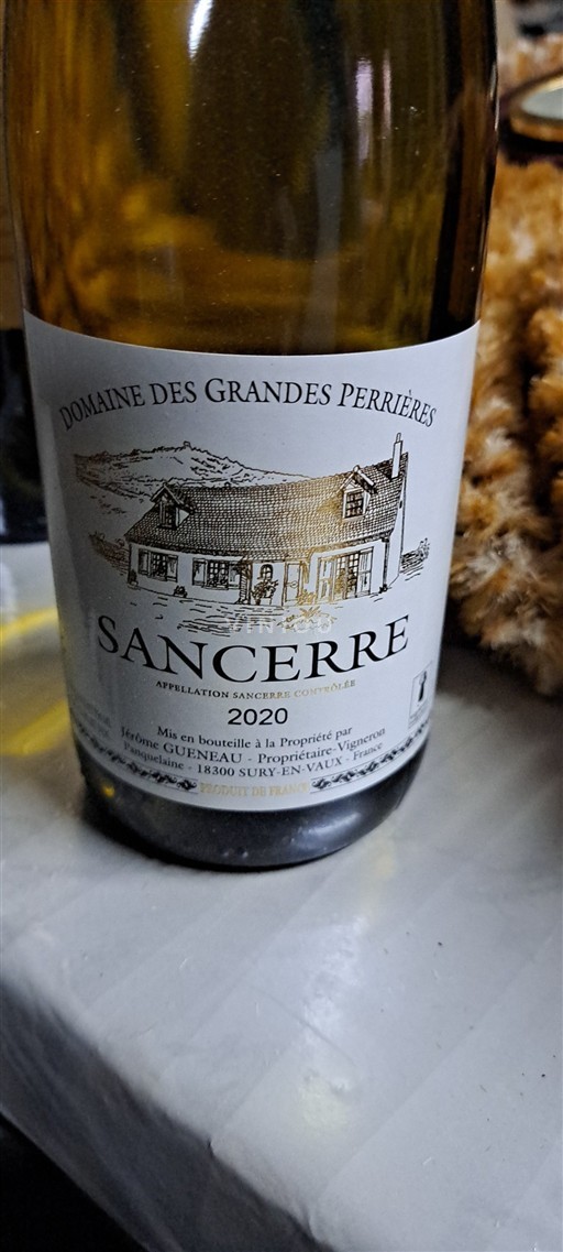 Údolí Loiry Sancerre Domaine des Grandes Perrières 2020