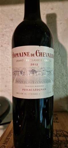 Bordeaux Pessac-Léognan Grand Cru Domaine Chevalier 2012