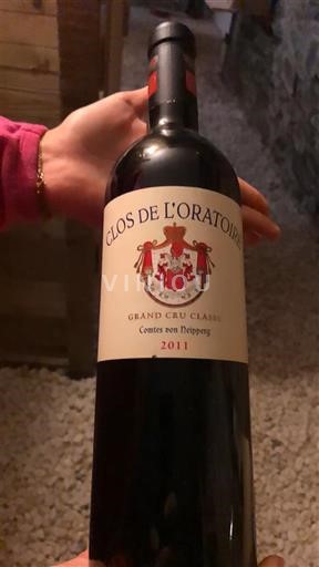 Bordeaux Saint-Émilion Grand Cru Grand Cru Classé Clos de l'Oratoire 2011
