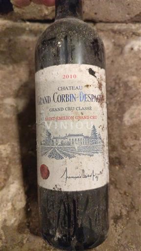 Bordeaux Saint-Émilion Grand Cru Grand Cru Château Grand Corbin-Despagne 2010