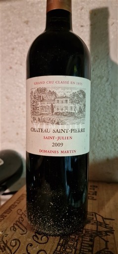 Bordeaux Saint-Julien Grand Cru Château Saint-Pierre 2009