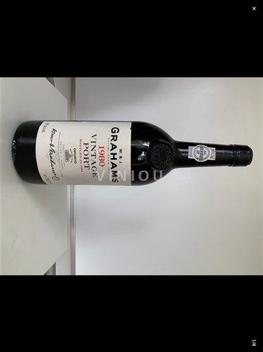Portugal Portvin Graham's Vintage Port 1980