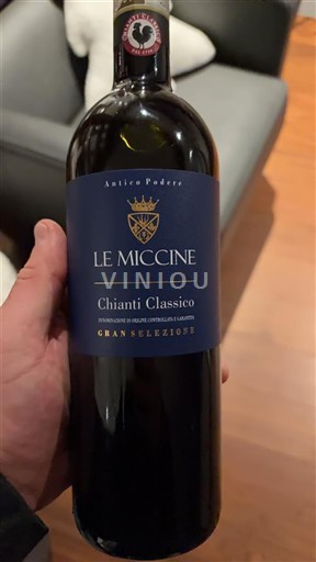 Toskana Кјанти Класико Le Miccine Gran Selezione 2019