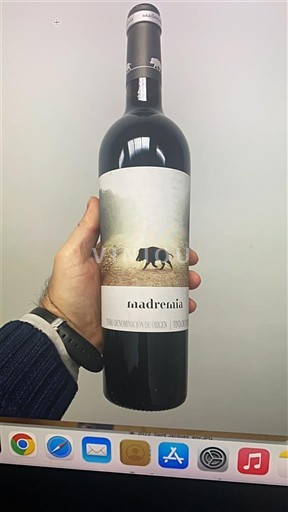 Vin Rouge sec Madremia Divina proporcion sl 2022 Spanien Castilien og León Toro DO