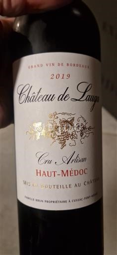 Bordeaux Haut-Médoc Château Lauga 2019