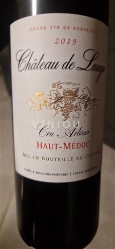 Bordeaux Haut-Médoc Château Laujac 2019