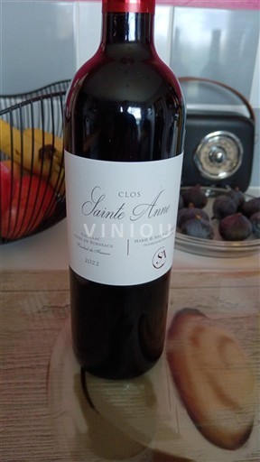 Bordeaux Bordeaux'n rinteet Clos Sainte-Anne 2022