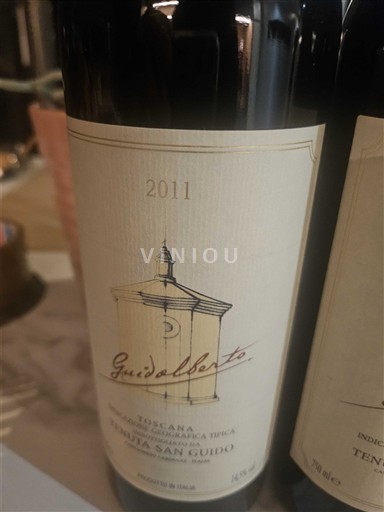 Toscana Ikke specificeret Tenuta San Guido Guidalberto 2011