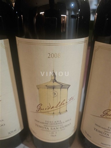 Toscana Ikke specificeret Tenuta San Guido Guidalberto 2008