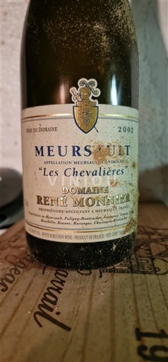Burgundija Meursault Domaine René Monnier Les Chevalières 2002