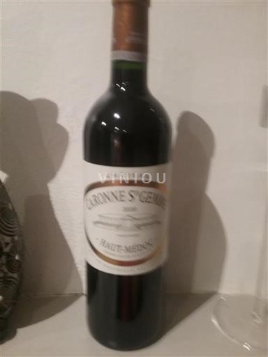 Bordeaux Haut-Médoc Château Caronne Ste Gemme 2020