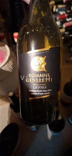 Jura L'Étoile Domaine Geneletti Tradition Vieille Vigne 2018
