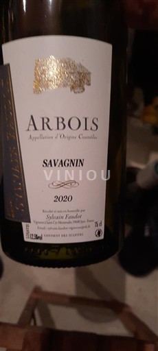 Jura Arbois Sylvain Faudot SAVAGNIN 2020