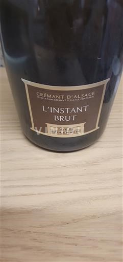 Alsace Crémant d'Alsace Cave de Beblenheim L'Instant Brut Non-Vintage