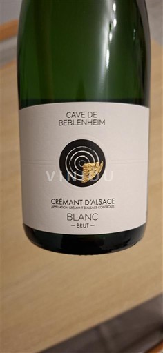 Alsace Crémant d'Alsace Cave de Beblenheim Non-Vintage